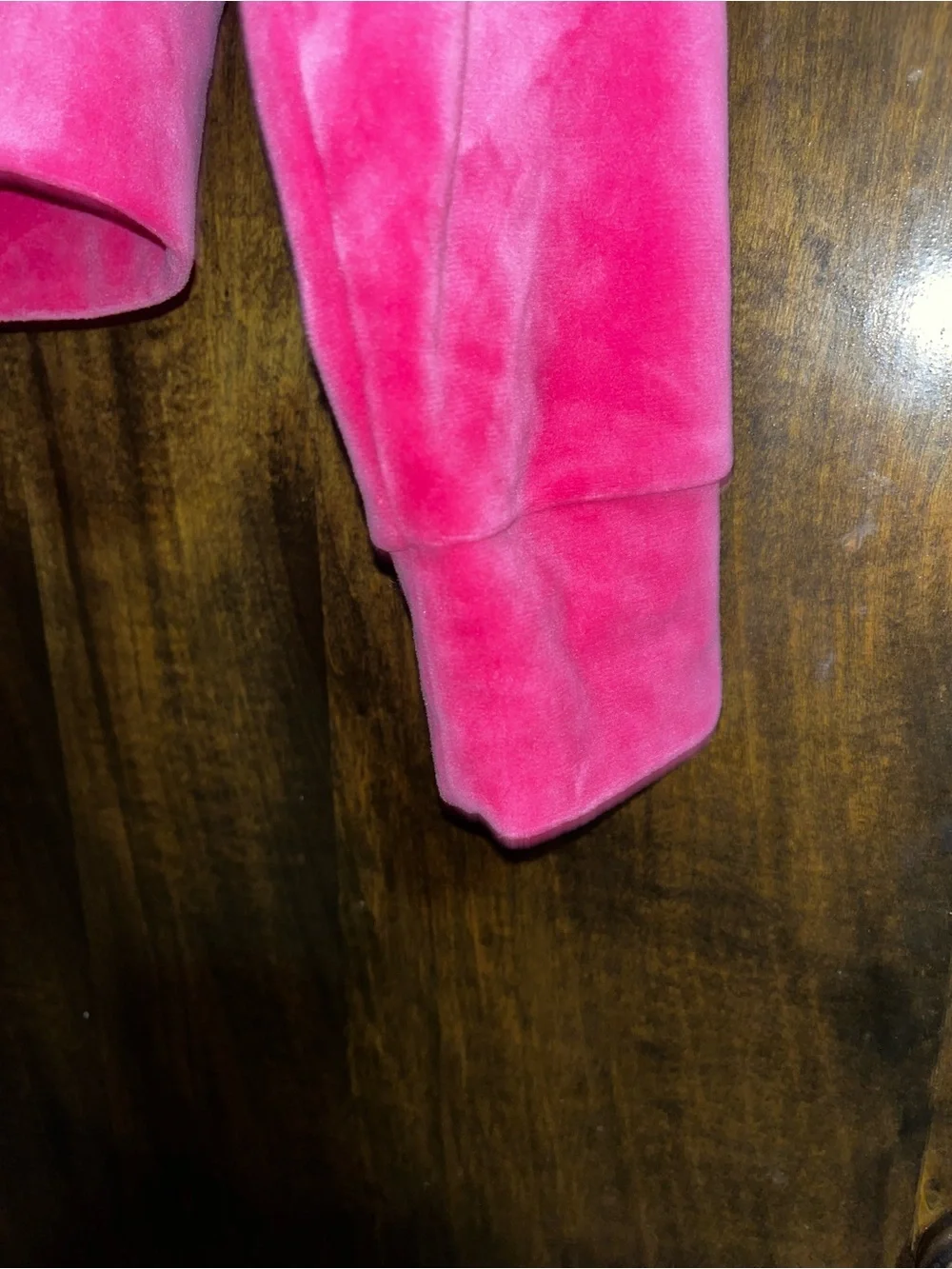 Authentic Juicy Couture Hot Pink Velour Tracksuit Set